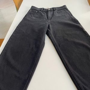 Wandler black barrel jeans size 29